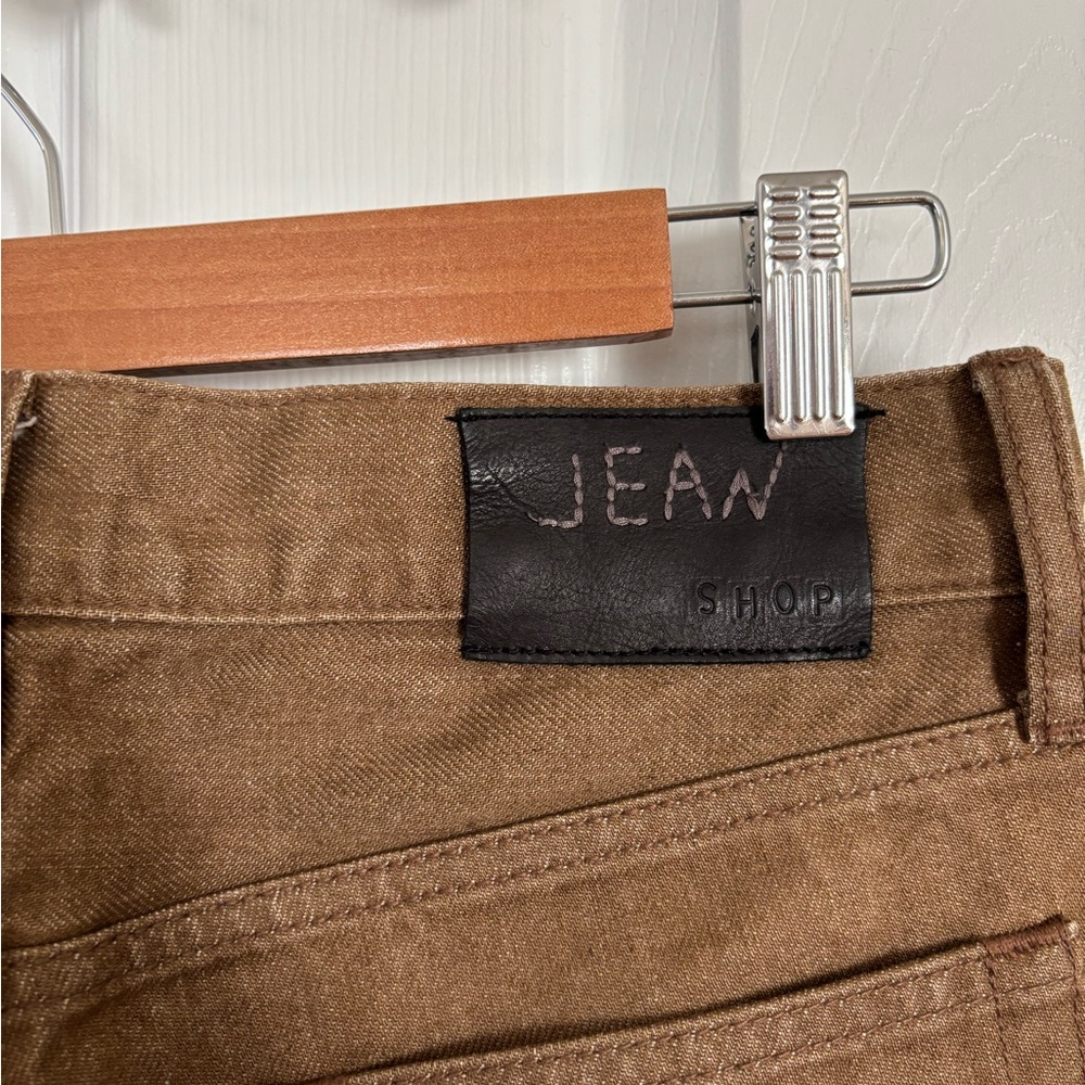 Jean Shop Women's Tan Straight Leg Jeans
